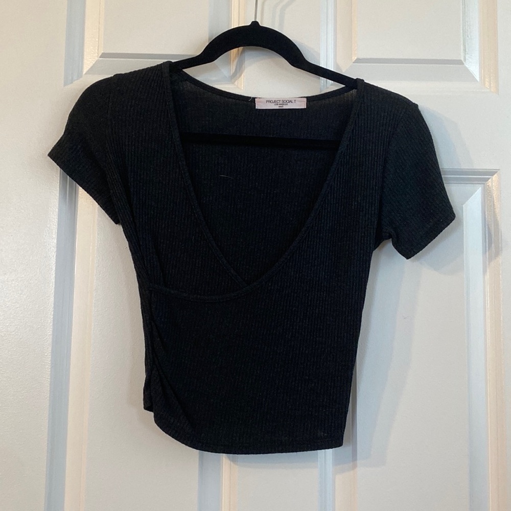 Project social t // crop tee